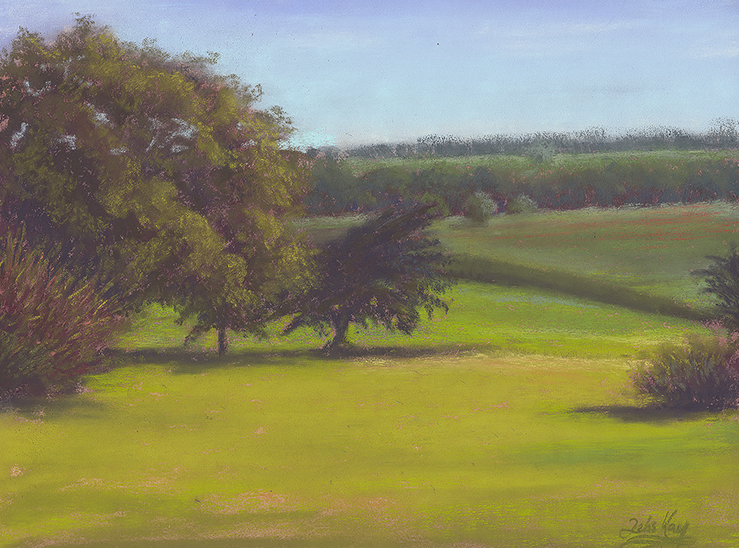 'A French View' Tutorial * Soft Pastel Time 1 Hrs 35