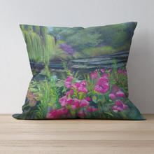 Load image into Gallery viewer, &#39;Oh Monet&#39; Double Sided Design Cushion
