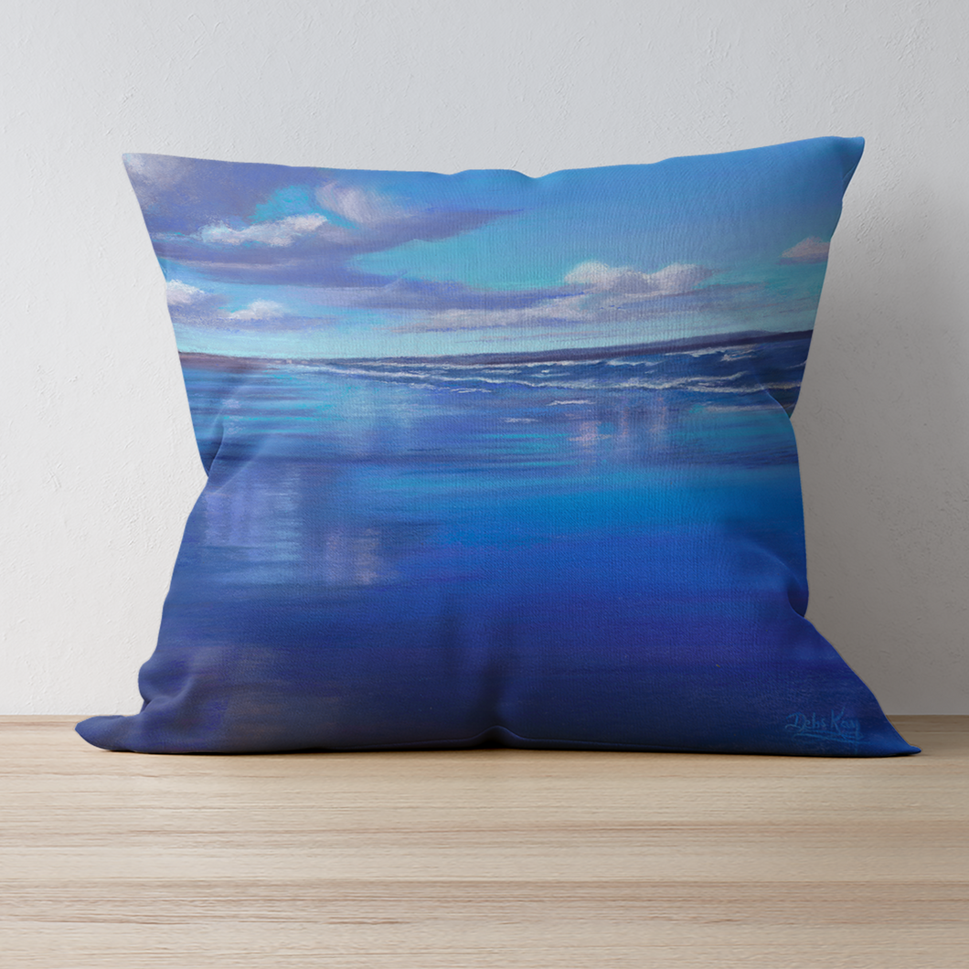 'Calm Reflections 1' Double Sided Design Cushion