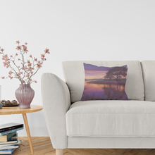 Load image into Gallery viewer, &#39;Sunset River&#39; Double Sided Design Cushion
