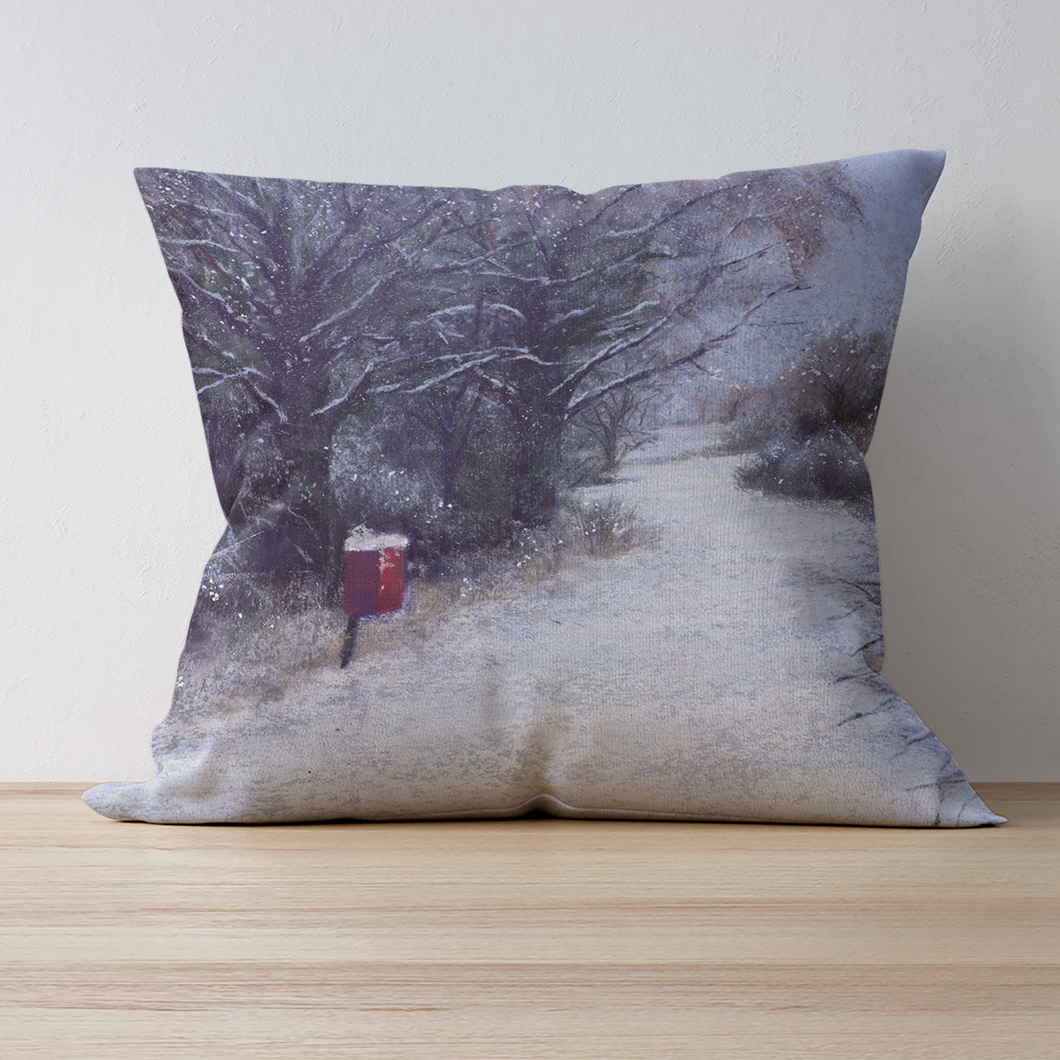 'That Postbox' Double Sided Design Cushion