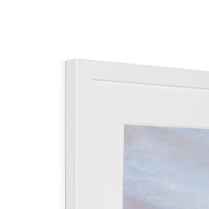 'Frozen Shores' Framed & Mounted Print