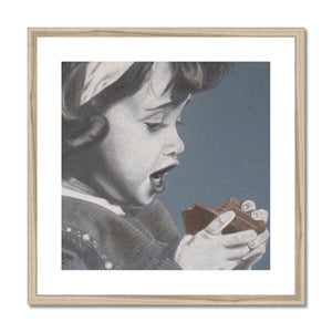 'Who Says a Girl Can't Focus' Framed & Mounted Print