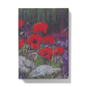 'Wild Flowers & Poppies' Hardback Journal