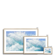 Load image into Gallery viewer, &#39;Sea Splash&#39; Framed &amp; Mounted Print

