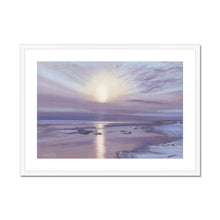 Load image into Gallery viewer, &#39;Frozen Shores&#39; Framed &amp; Mounted Print
