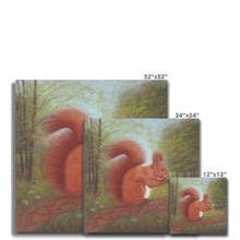 Load image into Gallery viewer, &#39;Little Red Squirrel&#39; Canvas
