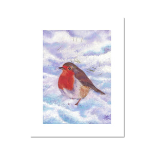 'Little Robin Redbreast' Fine Art Print