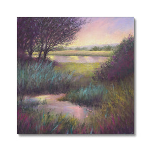 'Down by the Riverside' Canvas