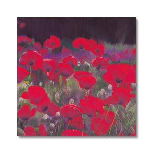 'Poppies to Remember' Canvas