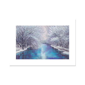 'Winter Riverview' Fine Art Print