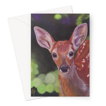 Load image into Gallery viewer, &#39;Friendly Fawn&#39; Greeting Card
