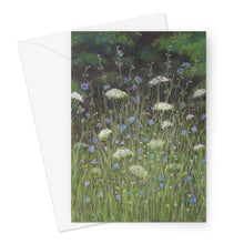 Load image into Gallery viewer, &#39;Wild Flower Dance&#39; Greeting Card
