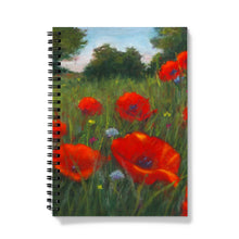 Load image into Gallery viewer, &#39;Wild Poppies&#39; Notebook
