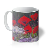 Load image into Gallery viewer, &#39;Wild Flowers &amp; Poppies&#39; Mug

