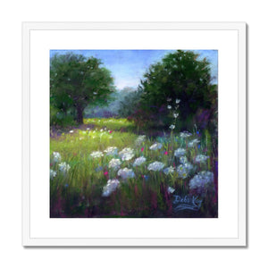 'Wild Flower Meadow' Framed & Mounted Print