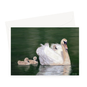 'Hitching a Ride' Greeting Card