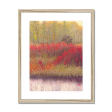 Load image into Gallery viewer, &#39;Winter&#39;s Red Berries&#39; Framed &amp; Mounted Print
