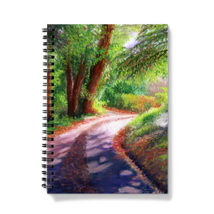 'The Sunlit Path' Notebook