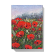 Load image into Gallery viewer, &#39;Field of Poppies&#39; Hardback Journal
