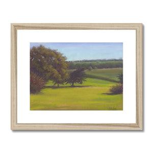 'A French View' Framed & Mounted Print