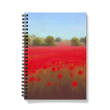 Load image into Gallery viewer, &#39;Forever Poppies&#39; Notebook
