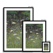 Load image into Gallery viewer, &#39;Wild Flower Dance&#39; Framed &amp; Mounted Print
