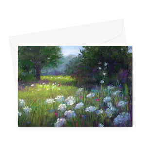 'Wild Flower Meadow' Greeting Card