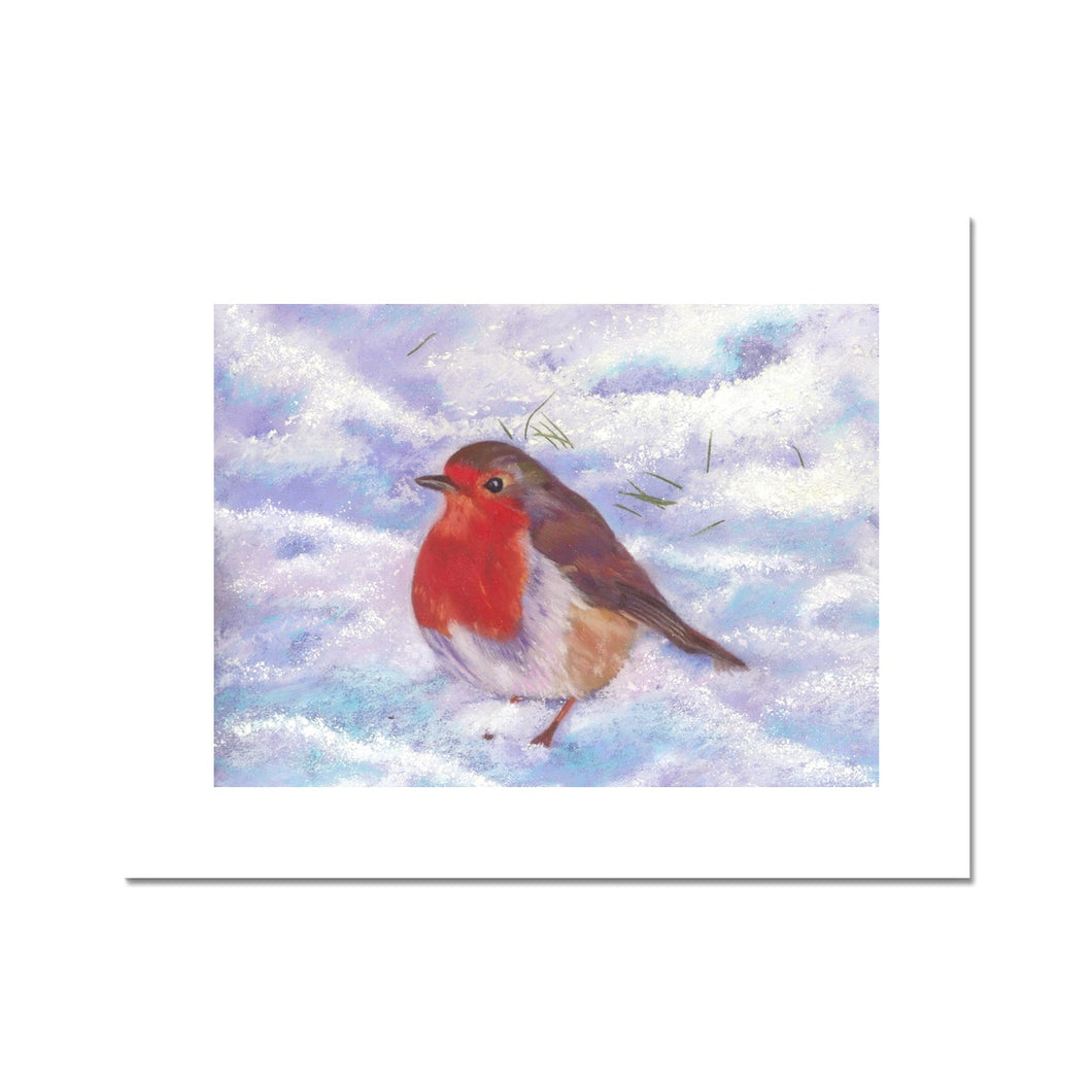 'Little Robin Redbreast' Fine Art Print