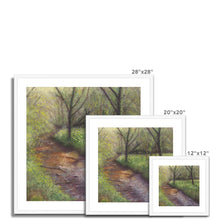 Load image into Gallery viewer, &#39;Woodland Spring&#39; Framed &amp; Mounted Print
