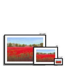 Load image into Gallery viewer, &#39;Forever Poppies&#39; Framed &amp; Mounted Print
