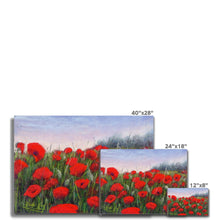 Load image into Gallery viewer, &#39;Field of Poppies&#39; Canvas
