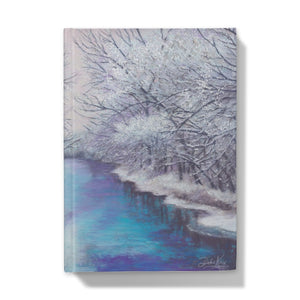 'Winter Riverview' Hardback Journal