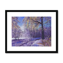 Load image into Gallery viewer, &#39;Winter Wonderland&#39; Framed &amp; Mounted Print
