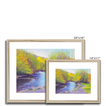 Load image into Gallery viewer, &#39;River Walk&#39; Framed &amp; Mounted Print
