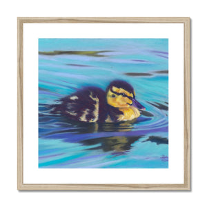 'Little Duckling Cruise' Framed & Mounted Print