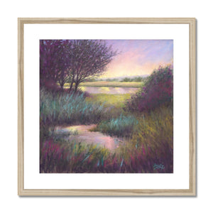 'Down by the Riverside' Framed & Mounted Print