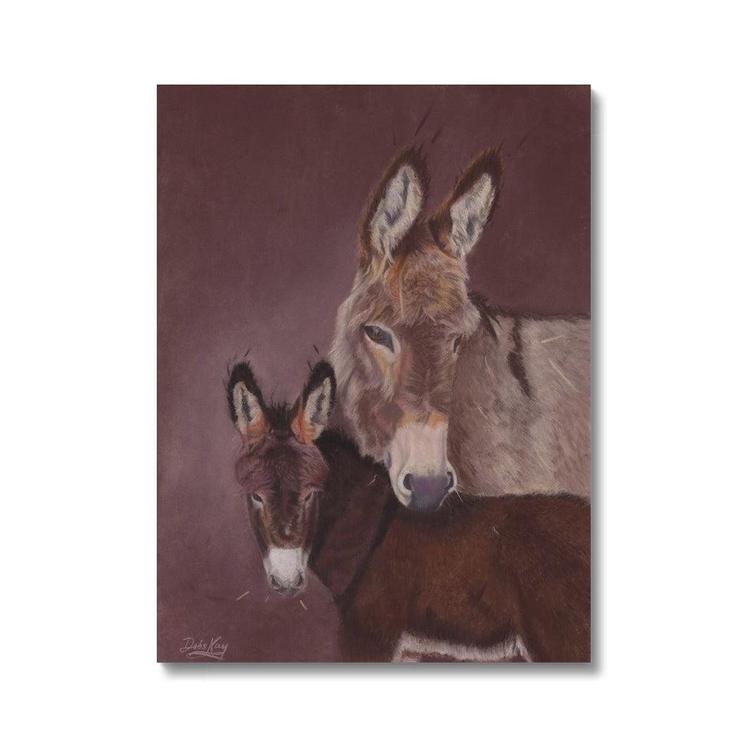 'Daisy & Daniel Pegasus' Canvas