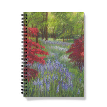 Load image into Gallery viewer, &#39;Bluebells &amp; Maples&#39; Notebook
