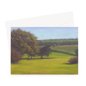 'A French View' Greeting Card