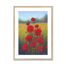 Load image into Gallery viewer, &#39;A Family of Poppies&#39; Framed &amp; Mounted Print
