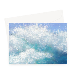 'Sea Splash' Greeting Card