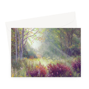 'Into The Light' Greeting Card