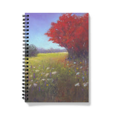 Load image into Gallery viewer, &#39;Red Tree Meadow&#39; Notebook
