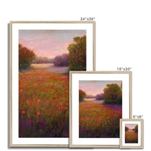 Load image into Gallery viewer, &#39;Lazy Hazy Days&#39; Framed &amp; Mounted Print
