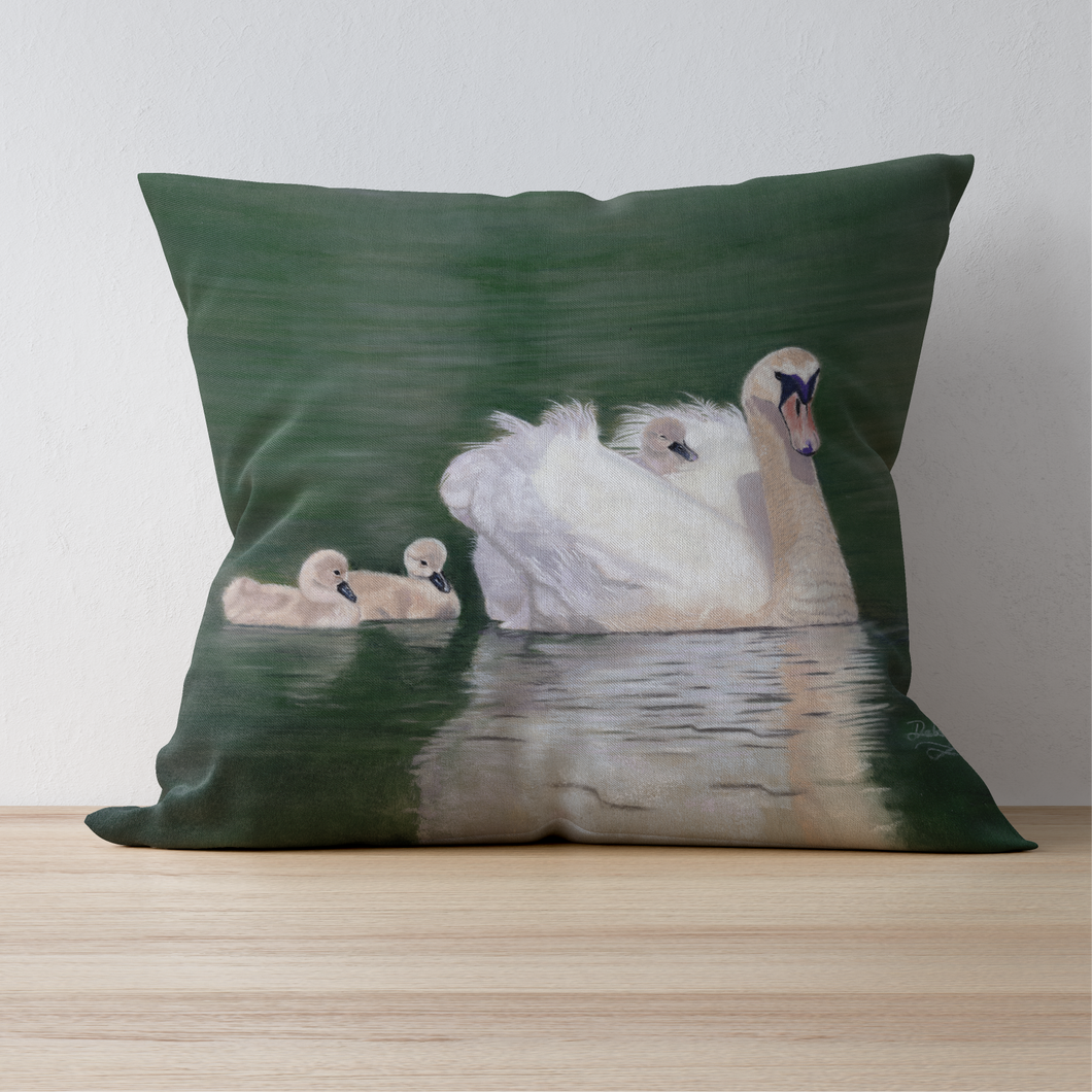 'Hitching A Ride' Double Sided Design Cushion