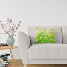 Load image into Gallery viewer, &#39;Summer Daisies&#39; Double Sided Design Cushion
