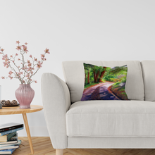 Load image into Gallery viewer, &#39;The Sunlit Path&#39; Double Sided Design Cushion
