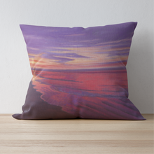 Load image into Gallery viewer, &#39;Sunset Seas&#39; Double Sided Design Cushion

