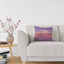 Load image into Gallery viewer, &#39;Sunset Seas&#39; Double Sided Design Cushion
